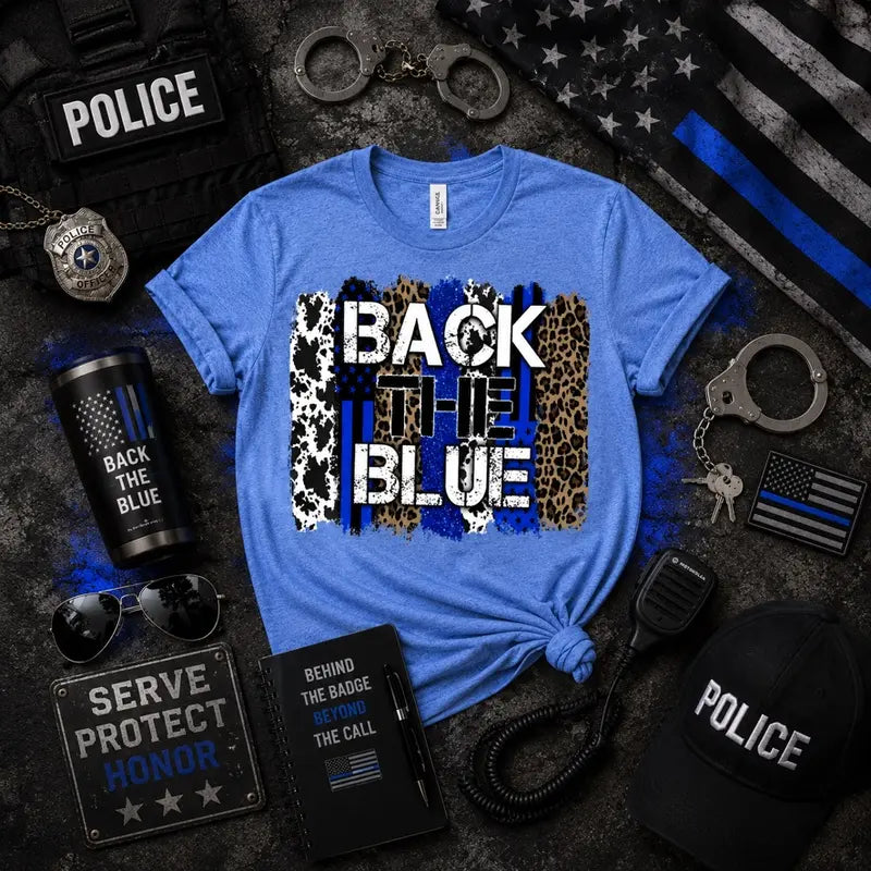 Back the Blue Graphic Tee