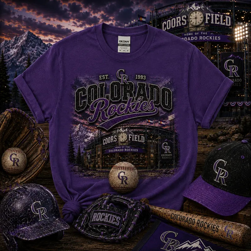 Colorado Rockies Coors Field Graphic Tee
