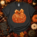 Sparkling Glam Pumpkin Graphic Tee