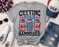 Getting Star Spangled Hammered Graphic Tee