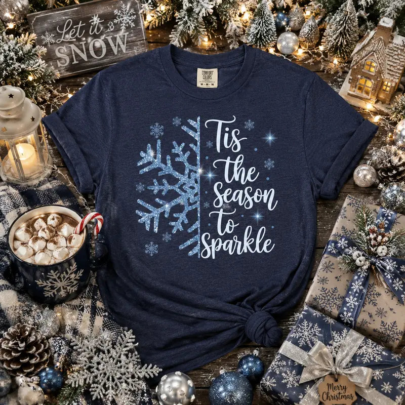 'Tis The Season To Sparkle Graphic Tee