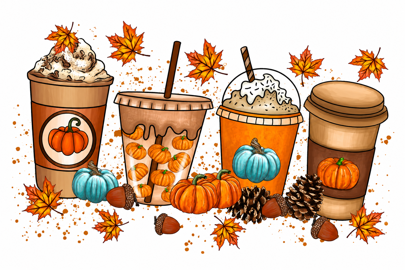 Pumpkin Spice Season Graphic Tee