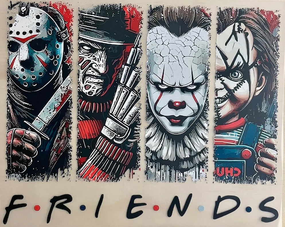 Horror Friends Halloween Tee