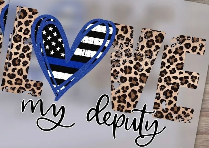 Love My Deputy Graphic Tee