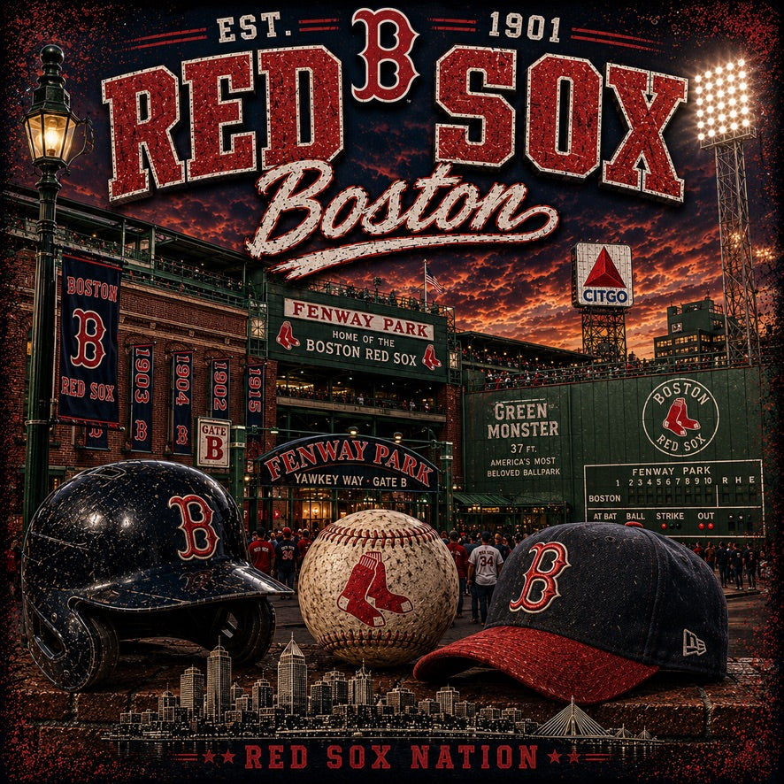 Boston Red Sox Fenway Park Graphic Tee
