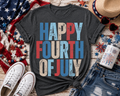 Happy Fourth of July Graphic Tee