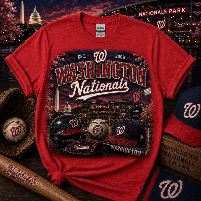 Washington Nationals Nationals Park Graphic Tee