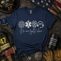 No One Fights Alone First Responder Graphic Tee