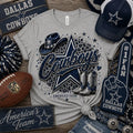 Dallas Cowboys Western Glam Game Day Graphic Tee