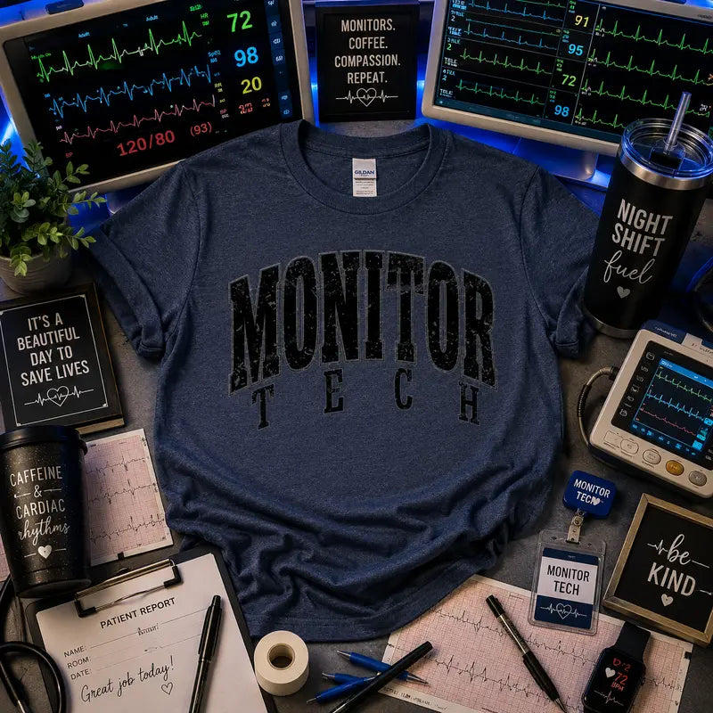 Monitor Tech Graphic Tee