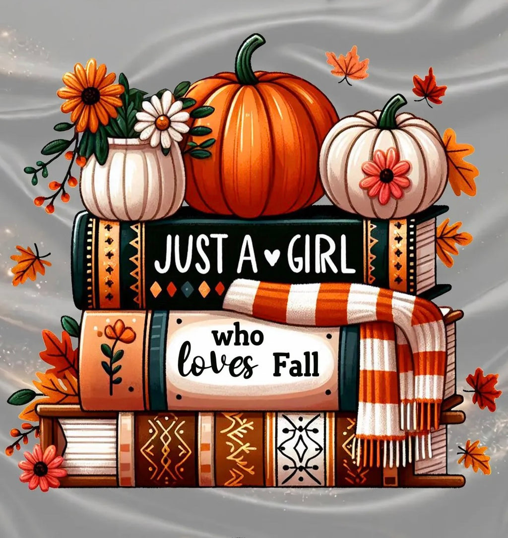 Just a Girl Who Loves Fall Graphic Tee