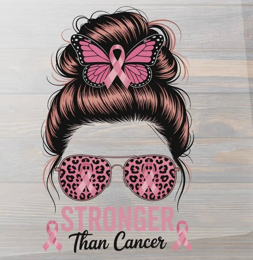 Stronger Than Cancer Breast Cancer Awareness Tee