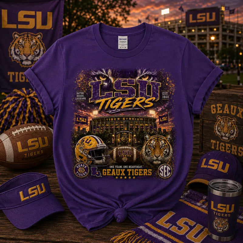 LSU Tigers | Tiger Stadium Graphic Tee