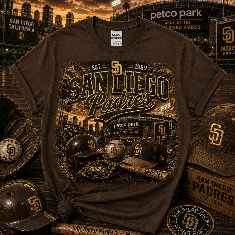 San Diego Padres Petco Park Baseball Fan Shirt