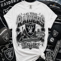 Las Vegas Raiders Commitment To Excellence Graphic Tee