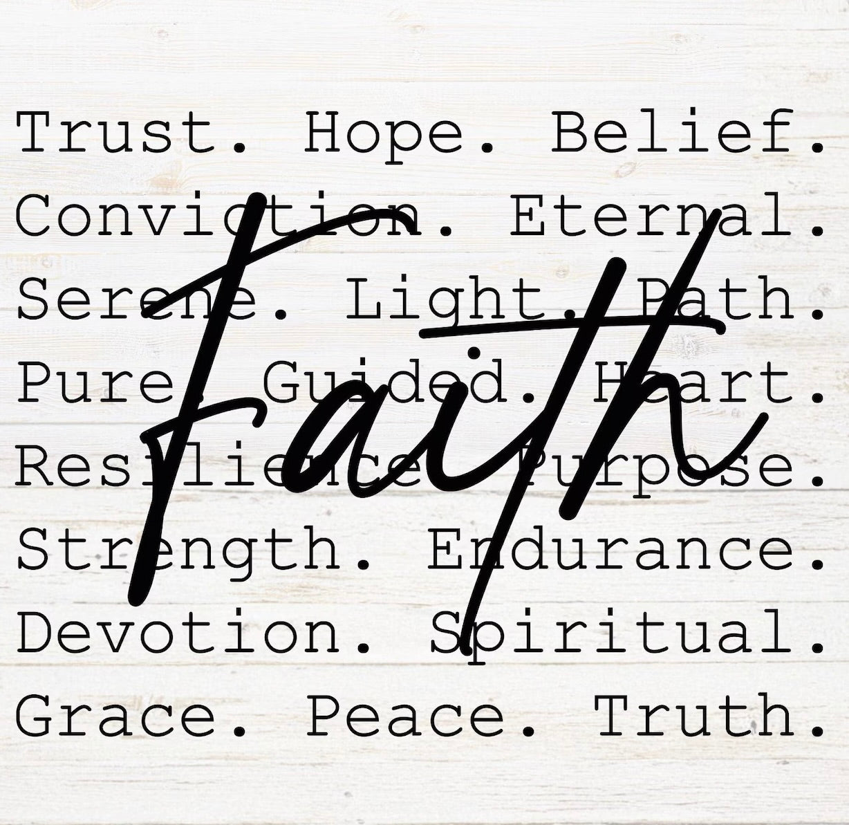 Walk By Faith Graphic Tee