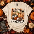 Fall Means Football Graphic Tee | Pumpkin & Football Shirt