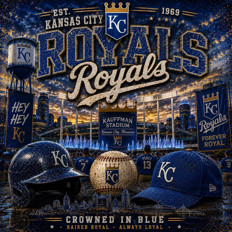 Kansas City Royals Kauffman Stadium Graphic Tee