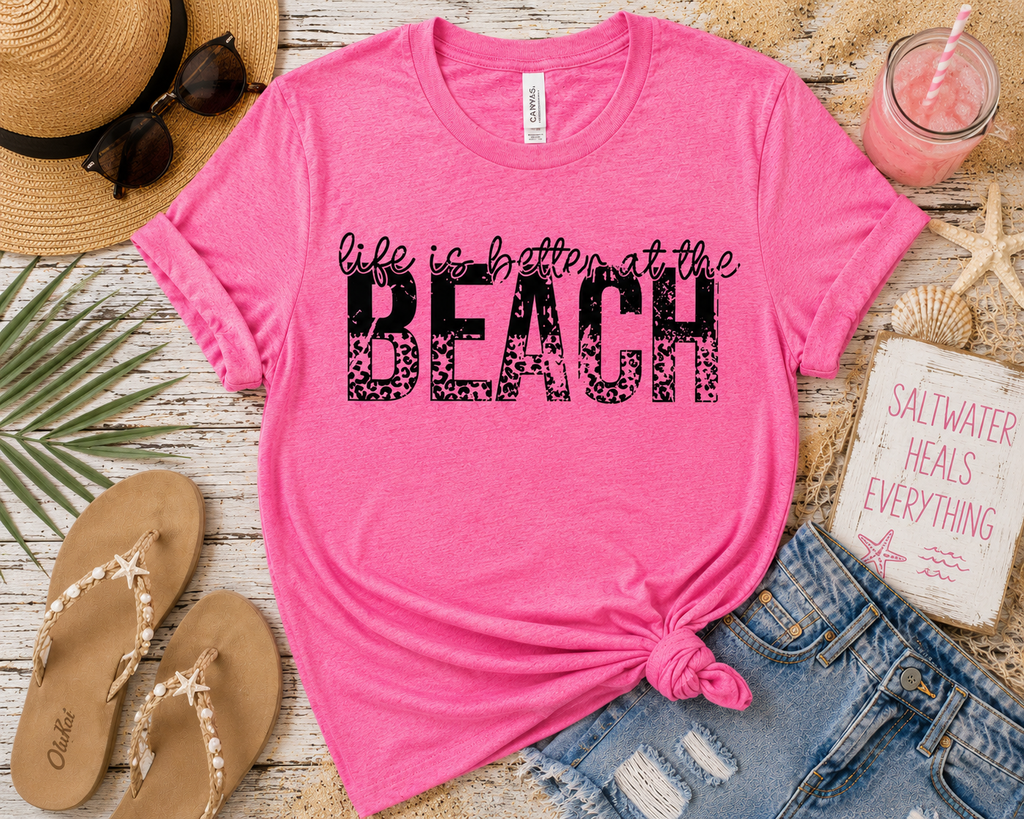 Life Is Better At The Beach Graphic Tee