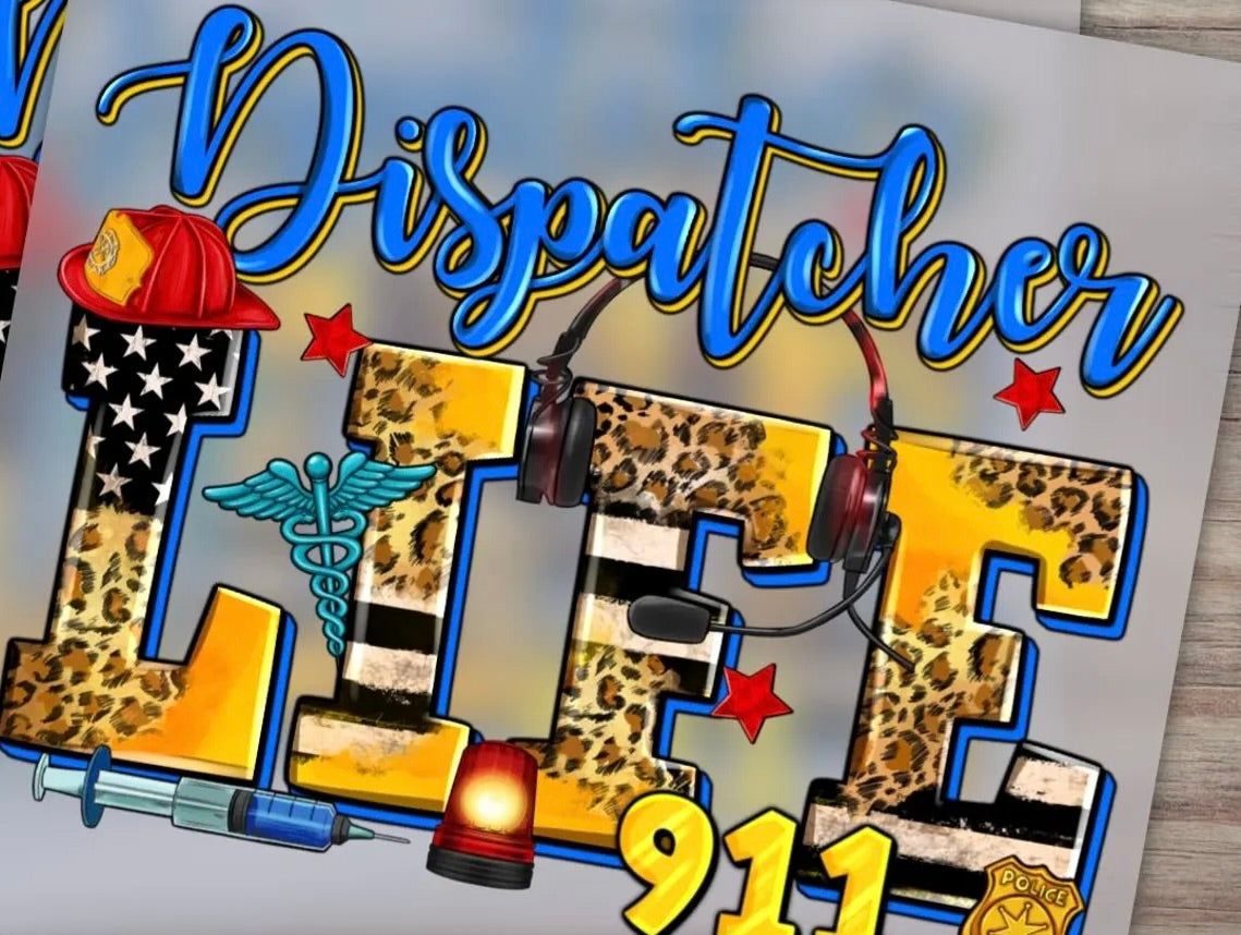 Dispatcher Life 911 Graphic Tee
