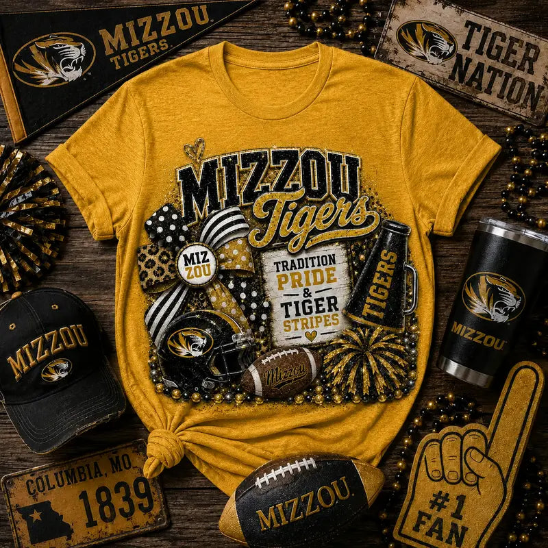 Tradition, Pride & Tiger Stripes Graphic Tee