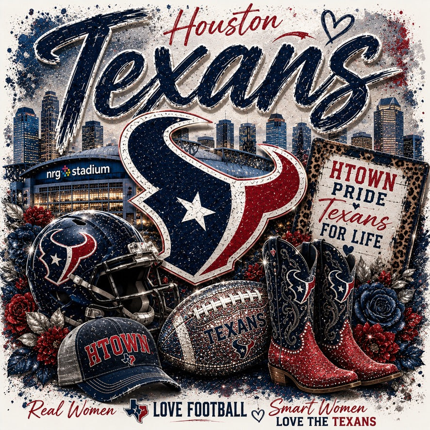 Houston Texans HTown Pride Graphic Tee | NRG Stadium | NFL Fan Shirt | Houston Football | Gameday Shirt