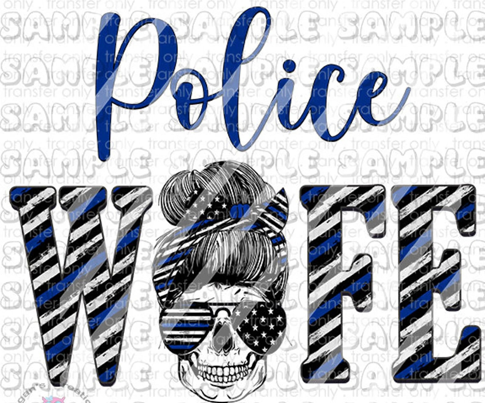 Police Wife Graphic Tee