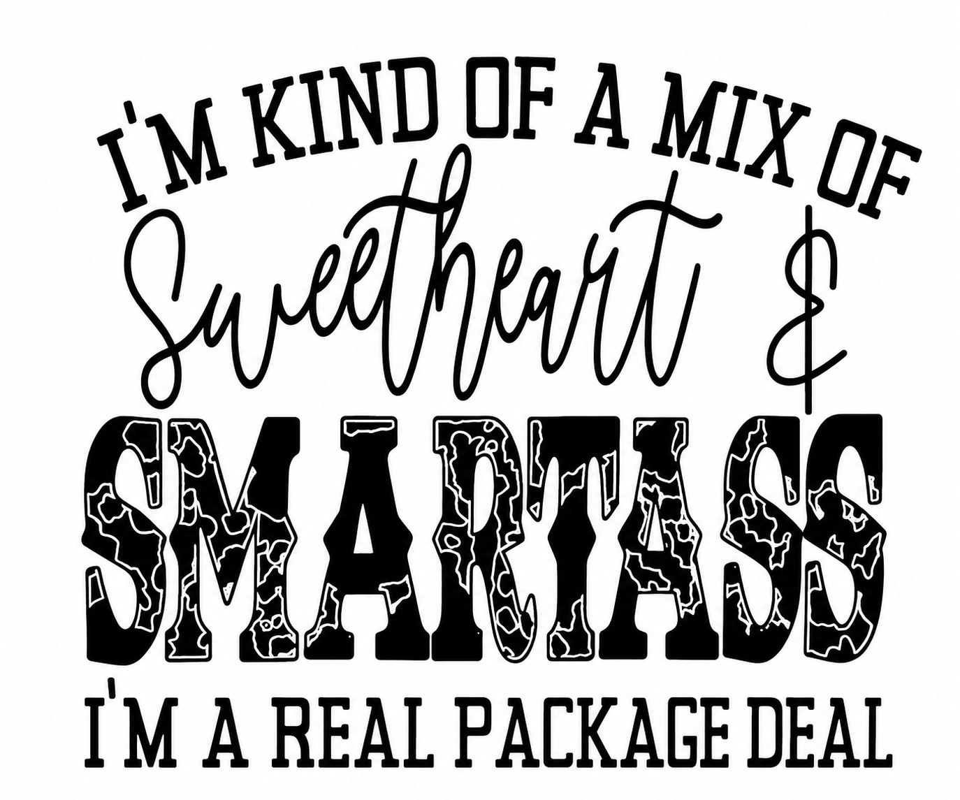 Sweetheart & Smartass Graphic Tee
