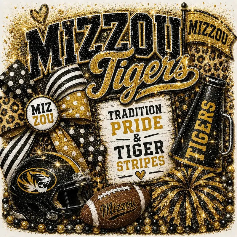 Tradition, Pride & Tiger Stripes Graphic Tee