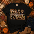 Fall Vibes Leopard Graphic Tee