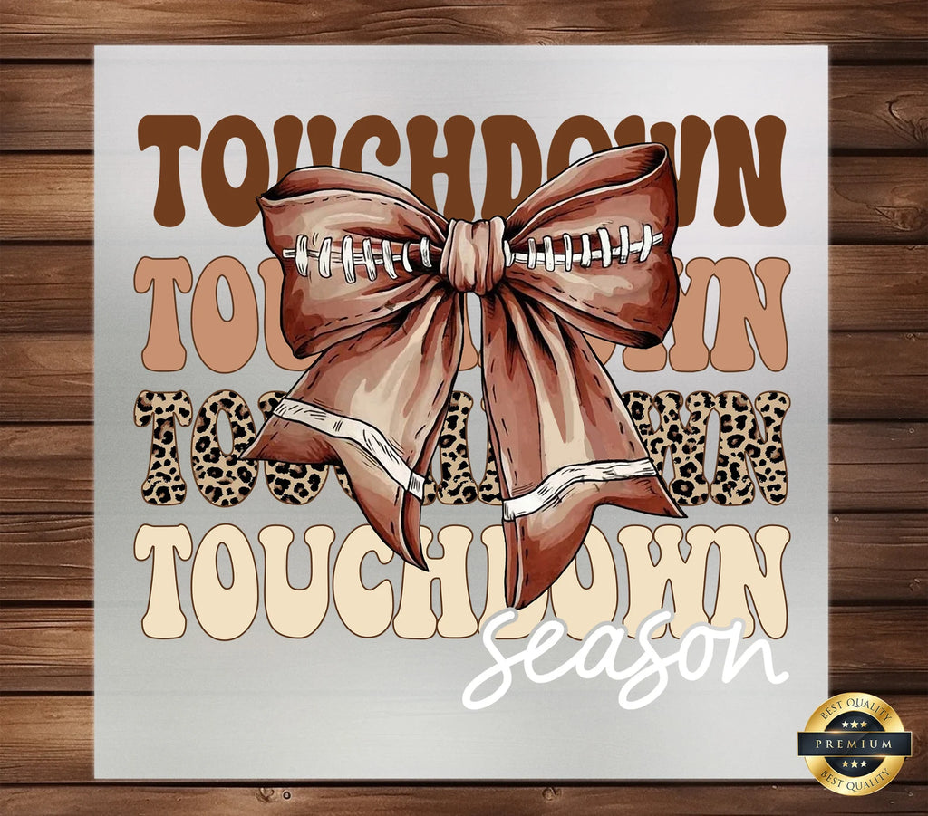 Touchdown Season Bow Graphic Tee