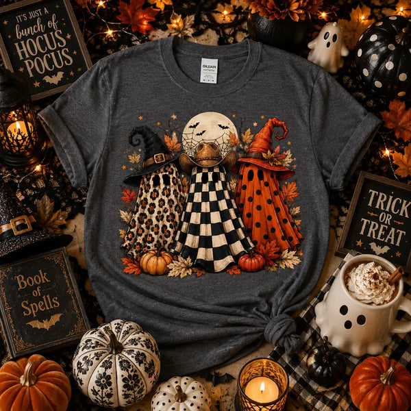 Ghost Gang Halloween Graphic Tee