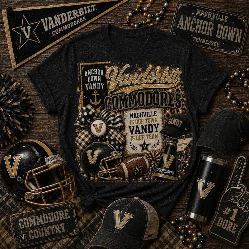 Nashville Is Our Town, Vandy Is Our Team Graphic Tee