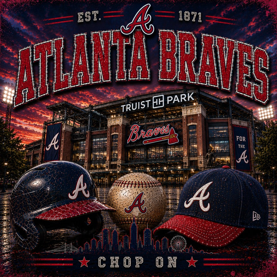 Atlanta Braves Truist Park Graphic Tee