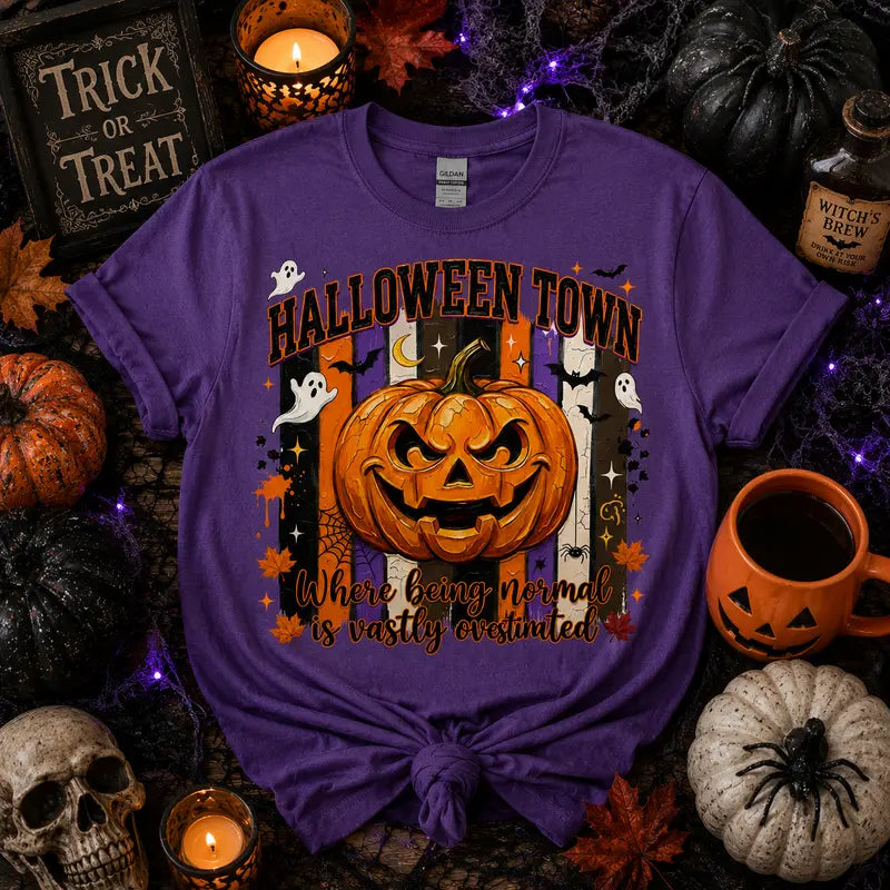Halloween Town Pumpkin Graphic Tee