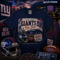New York Giants Big Blue Graphic Tee | MetLife Stadium | NY Football Shirt | Giants Gameday Tee
