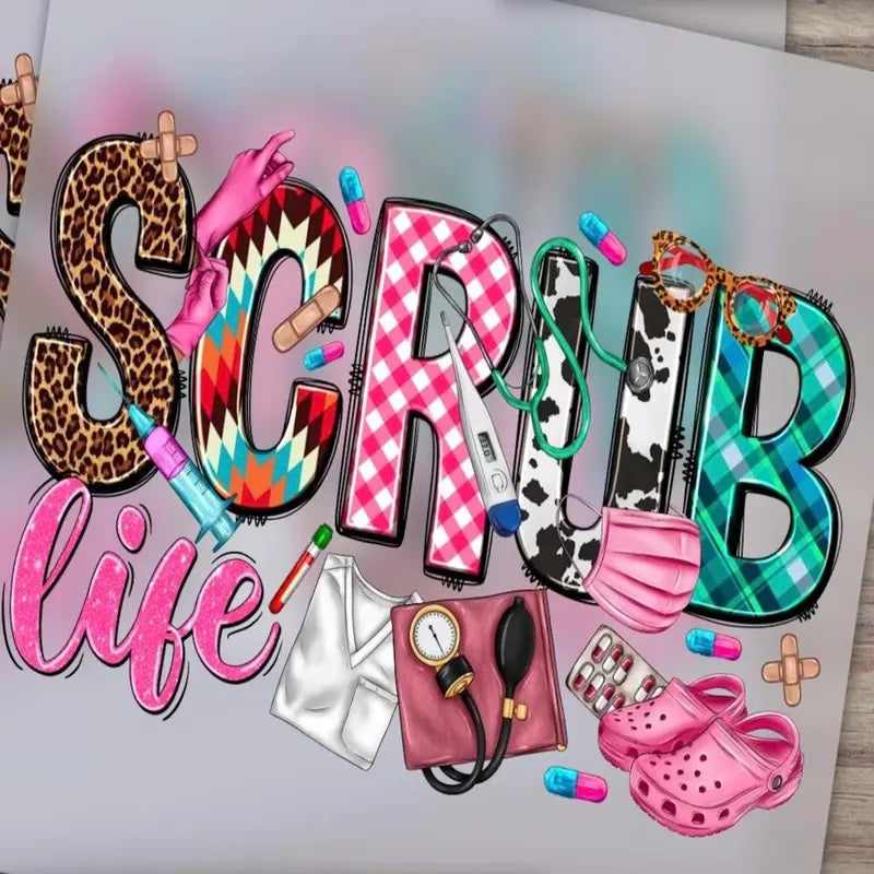 Scrub Life Graphic Tee