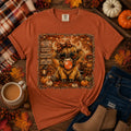 Highland Cow Fall Vibes Graphic Tee