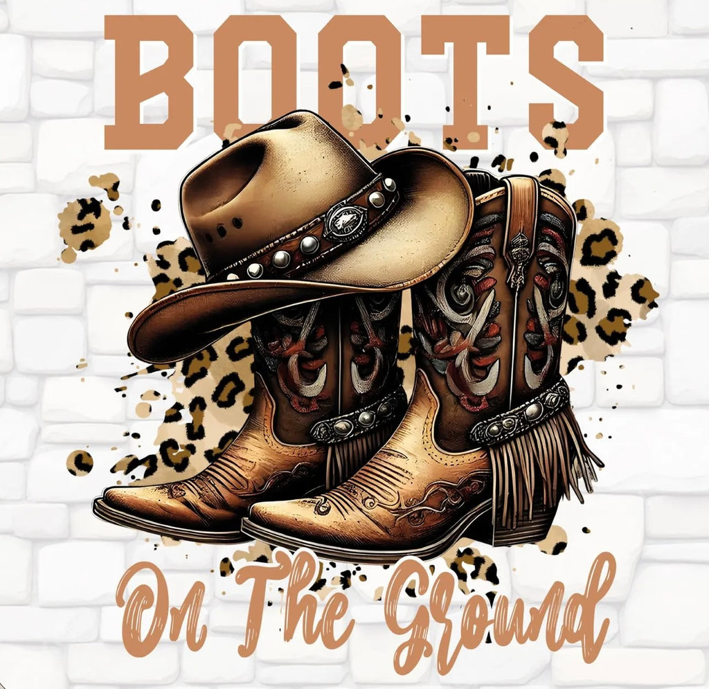 Boots On The Ground Graphic Tee