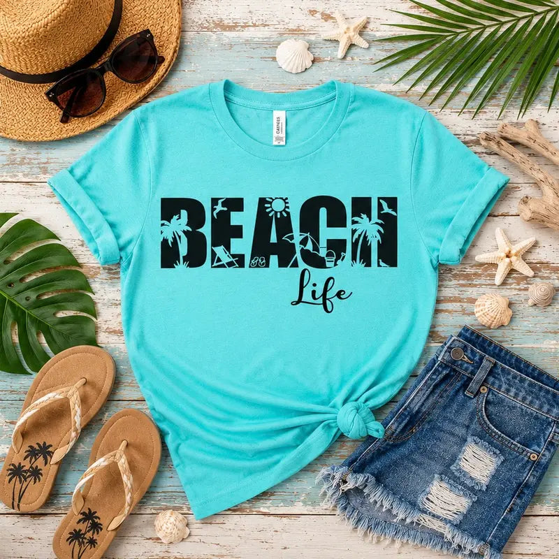 Beach Life Graphic Tee