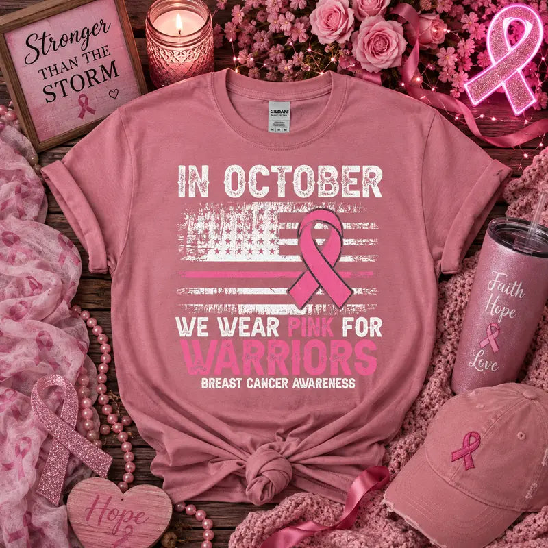 In October We Wear Pink for Warriors