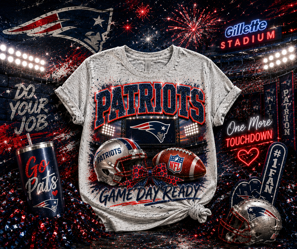 Patriots Game Day Ready Graphic Tee