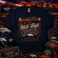 Denver Broncos Mile High Nights Graphic Tee | Empower Field | NFL Fan Shirt | Denver Football | Gameday Shirt