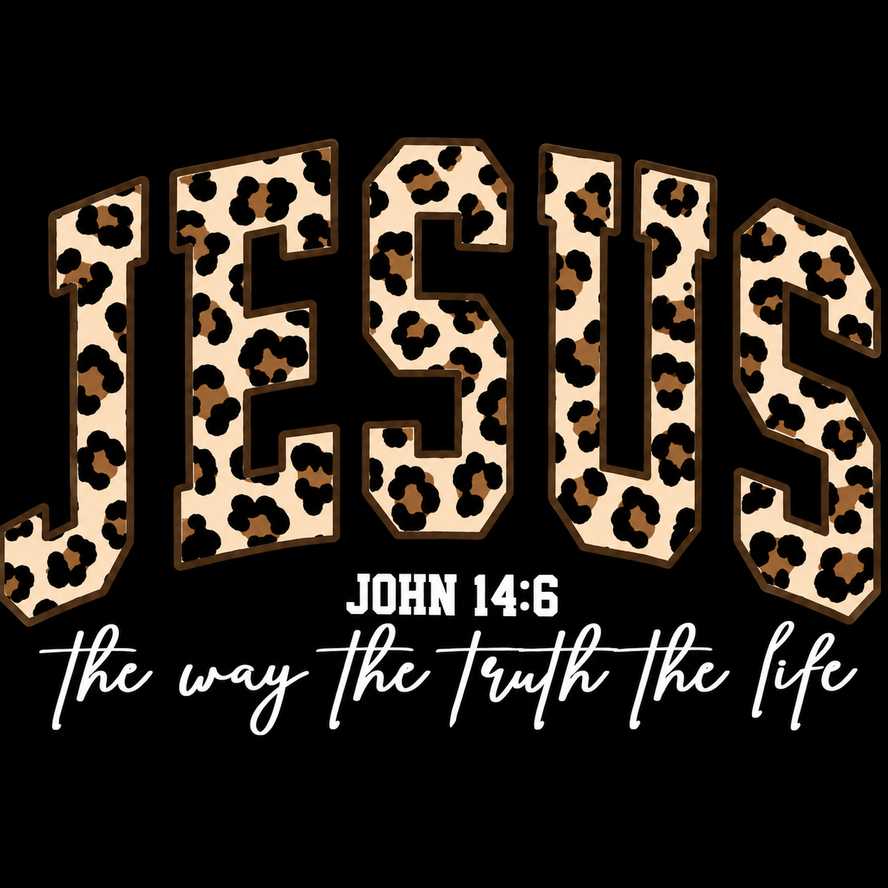 Jesus: The Way, The Truth, The Life Graphic Tee