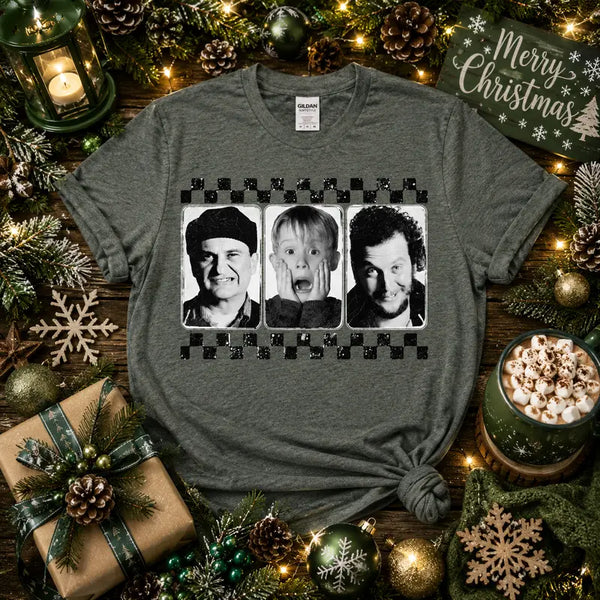 Home for the Holidays Christmas Movie Graphic Tee
