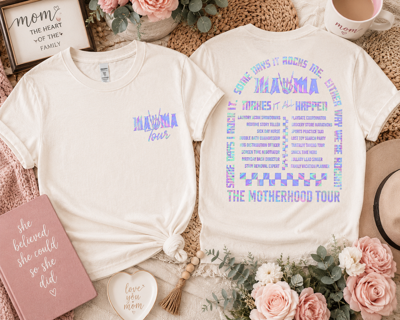 The Motherhood Tour Front & Back Graphic Tee