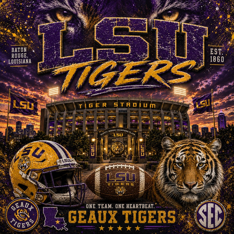 LSU Tigers | Tiger Stadium Graphic Tee