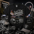 Las Vegas Raiders Silver & Black Graphic Tee | Allegiant Stadium | NFL Fan Shirt | Raider Nation | Gameday Shirt