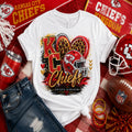 Kansas City Chiefs Kingdom Glitter Graphic Tee