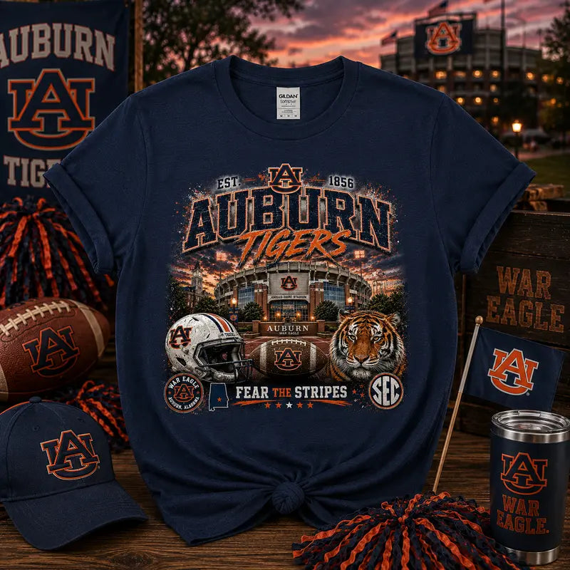 Auburn Tigers | Jordan-Hare Stadium Graphic Tee